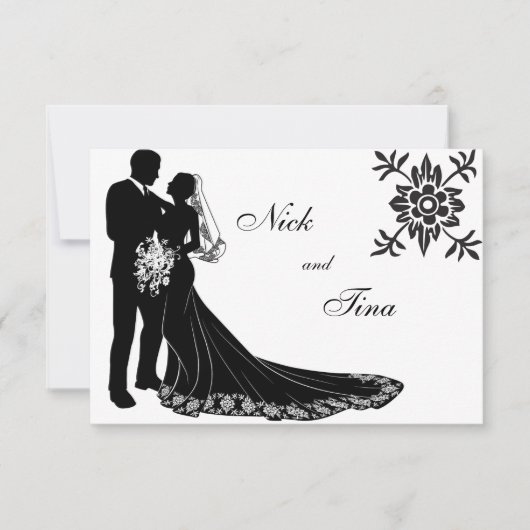 Silhouet Set #3 Kaart (Voorkant)