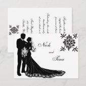 Silhouet Set #3 Kaart (Voorkant / Achterkant)