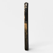 Silhouet van acaciabomen in gras. Mariental Case-Mate iPhone Case (Achterkant/links)