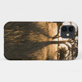 Silhouet van acaciabomen in gras. Mariental Case-Mate iPhone Case (Achterkant (horizontaal))