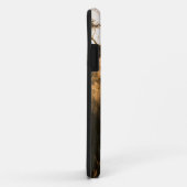 Silhouet van acaciabomen in gras. Mariental Case-Mate iPhone Case (Achterkant/rechts)