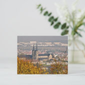 Silhouet van Bamberg, Duitsland Briefkaart (Staand voorkant)