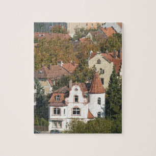 Silhouet van Bamberg, Duitsland Legpuzzel