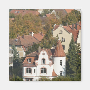 Silhouet van Bamberg, Duitsland Magneet
