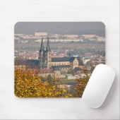 Silhouet van Bamberg, Duitsland Muismat (Met muis)