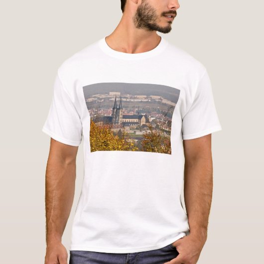 Silhouet van Bamberg, Duitsland T-shirt (Voorkant)