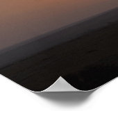 Silhouet van boom op vlakte, Masai Mara 2 Poster (Hoek)