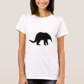 Silhouet van de miereneter t-shirt (Voorkant)