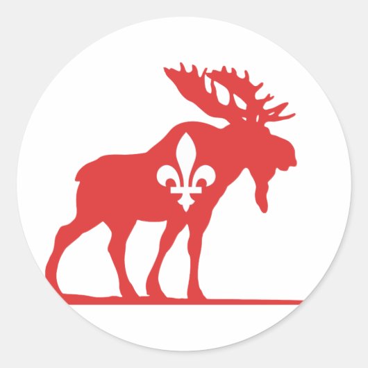 Silhouet van de molen - Kies achtergrondkleur Ronde Sticker (Voorkant)