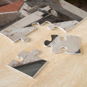 Silhouet van de Oude Stad van Jeruzalem Legpuzzel (Zijkant)