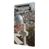 Silhouet van de Oude Stad van Jeruzalem Mini Klembord (Angled2)
