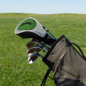 Silhouet van een Golfer Golf Head Hoesje Golfheadcover (Insitu)