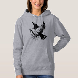 silhouet van een vogel, T-shirt