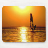 Silhouet van een voorruit muismat (Voorkant)