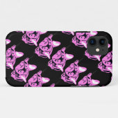 Silhouet van Franse Bulldog Case-Mate iPhone Case (Achterkant (horizontaal))