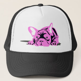Silhouet van Franse Bulldog Trucker Pet