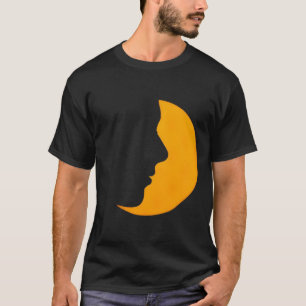 silhouet van het gezicht van een vrouw t-shirt