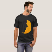 silhouet van het gezicht van een vrouw t-shirt (Voorkant volledig)