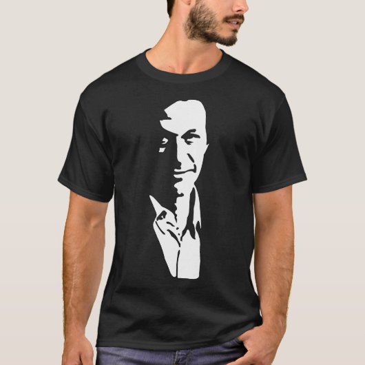 silhouet van Imran Khan, Pti koning T-shirt (Voorkant)