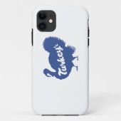 Silhouet van kalkoen - Kies achtergrondkleur Case-Mate iPhone Case (Achterkant)