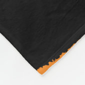 Silhouet van Motorcross Racers Fleece Deken (Hoek)