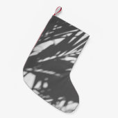 Silhouet van palmboom kleine kerstsok (Voorkant (Hangend))