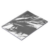 Silhouet van palmboom notitieboek (Linkerzijde)