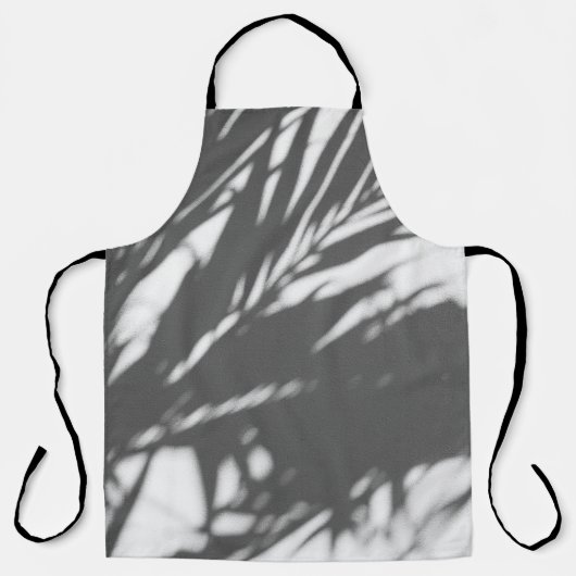 Silhouet van palmboom schort (Voorkant)