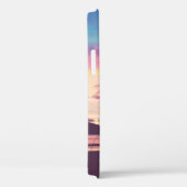 Silhouet van surfer-mensen die hun surfboa dragen Case-Mate iPhone case (Achterkant / Rechts)