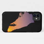 Silhouet van wandelaar, Point of the Arches, Case-Mate iPhone Case (Achterkant (horizontaal))