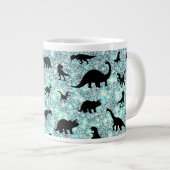 silhouet vis haai walvis gradient Sparkle galax Grote Koffiekop (Voorkant rechts)