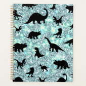 silhouet vis haai walvis gradient Sparkle galax Planner (Voorkant)