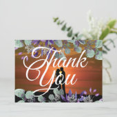 Silhouet Zonsondergang Elegante Weds Witte Typogra (Staand voorkant)