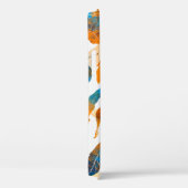 Silhouetbladeren: waterverf, digitale naadloze pa Case-Mate iPhone case (Achterkant / Rechts)