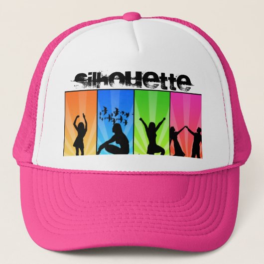 silhouetdansers trucker pet (Voorkant)