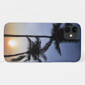 silhouetpalmen Case-Mate iPhone case (Achterkant (horizontaal))