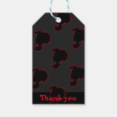 silhouetpatroon cadeaulabel (Voorkant)