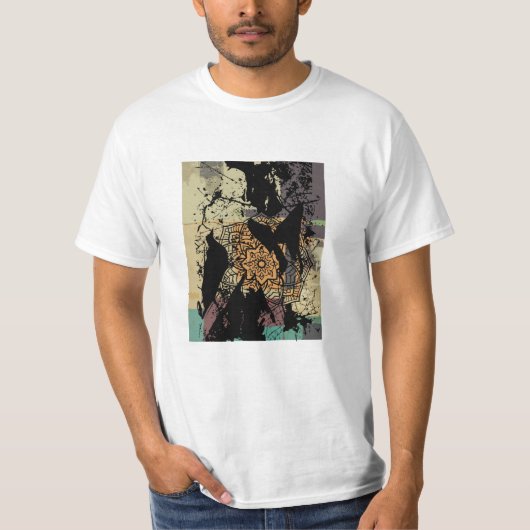 Silhouette Abstract Women T-Shirt (Voorkant)
