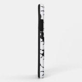 Silhouette afdrukken in zwart-wit en grijs Case-Mate iPhone case (Achterkant/rechts)