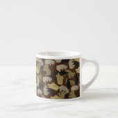 Silhouette Animal Camouflage Brown Espresso Kop (Rechts)