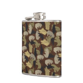 Silhouette Animal Camouflage Brown Heupfles (Links)