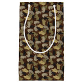 Silhouette Animal Camouflage Brown Klein Cadeauzakje (Voorkant)