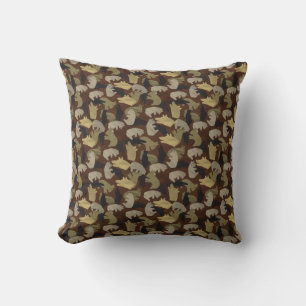 Silhouette Animal Camouflage Brown Kussen