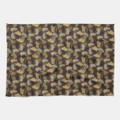 Silhouette Animal Camouflage Brown Theedoek (Horizontaal)