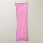 Silhouette Animal Camouflage Roze Lichaamskussen (Achterkant (Verticaal))