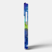 Silhouette art abstracte waterverf Case-Mate iPhone case (Achterkant / Links)