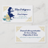 Silhouette bakkerij bakkerij, gebak, bakkerij visitekaartje (Voorkant / Achterkant)