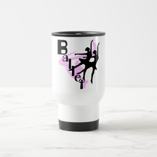 Silhouette Ballet T-shirts en cadeautjes Reisbeker (Center)