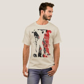 Silhouette Beauful Women - Abstracte T-Shirt (Voorkant volledig)