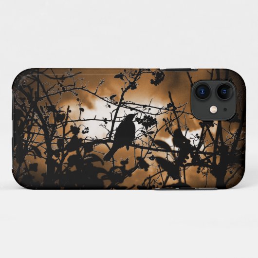 Silhouette Birds Case-Mate iPhone Case (Achterkant (horizontaal))